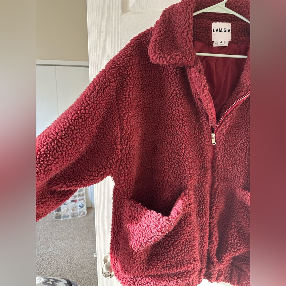 I.AM.GIA Sherpa Teddy Jacket - Picture 3 of 5